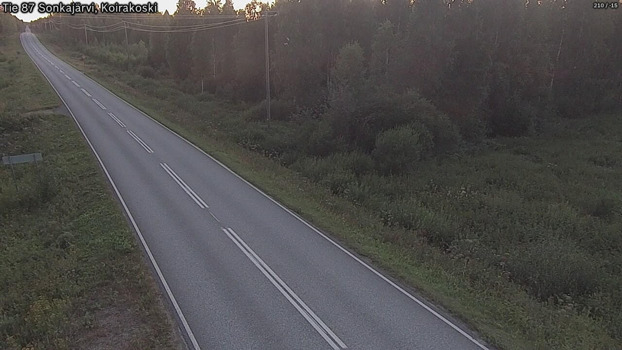 Kelikamerat Kuva Tie 87 Sonkajärvi, Koirako, Sonkajärvi, Pohjois-Savo