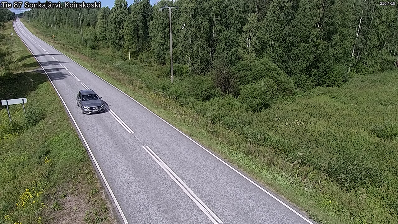 Kelikamerat Kuva Tie 87 Sonkajärvi, Koirako, Sonkajärvi, Pohjois-Savo