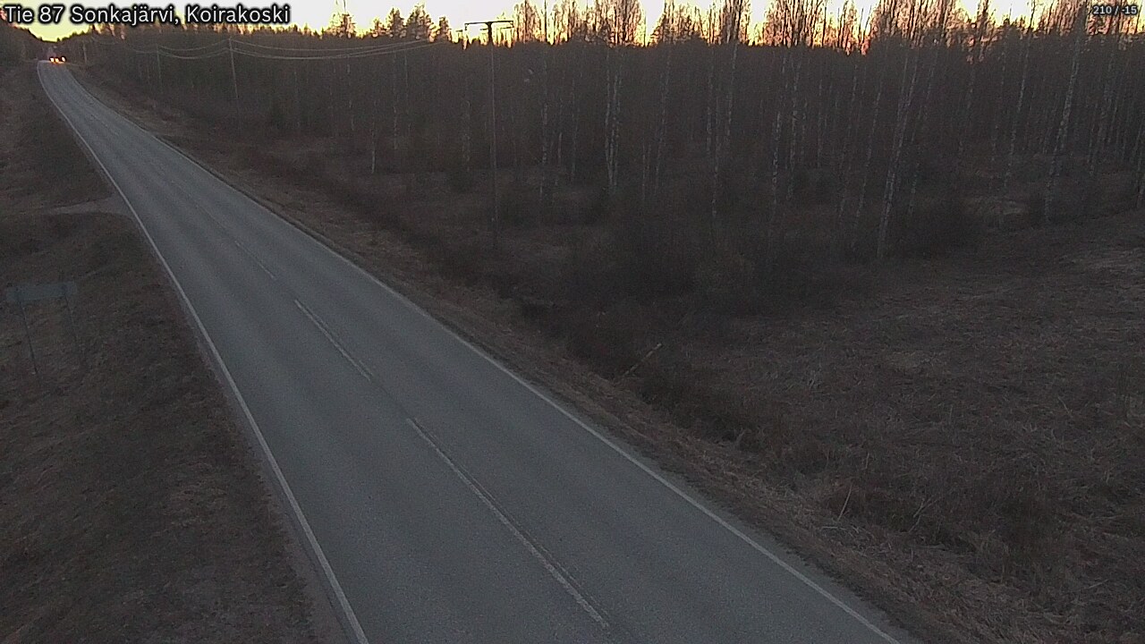 Kelikamerat Kuva Tie 87 Sonkajärvi, Koirako, Sonkajärvi, Pohjois-Savo