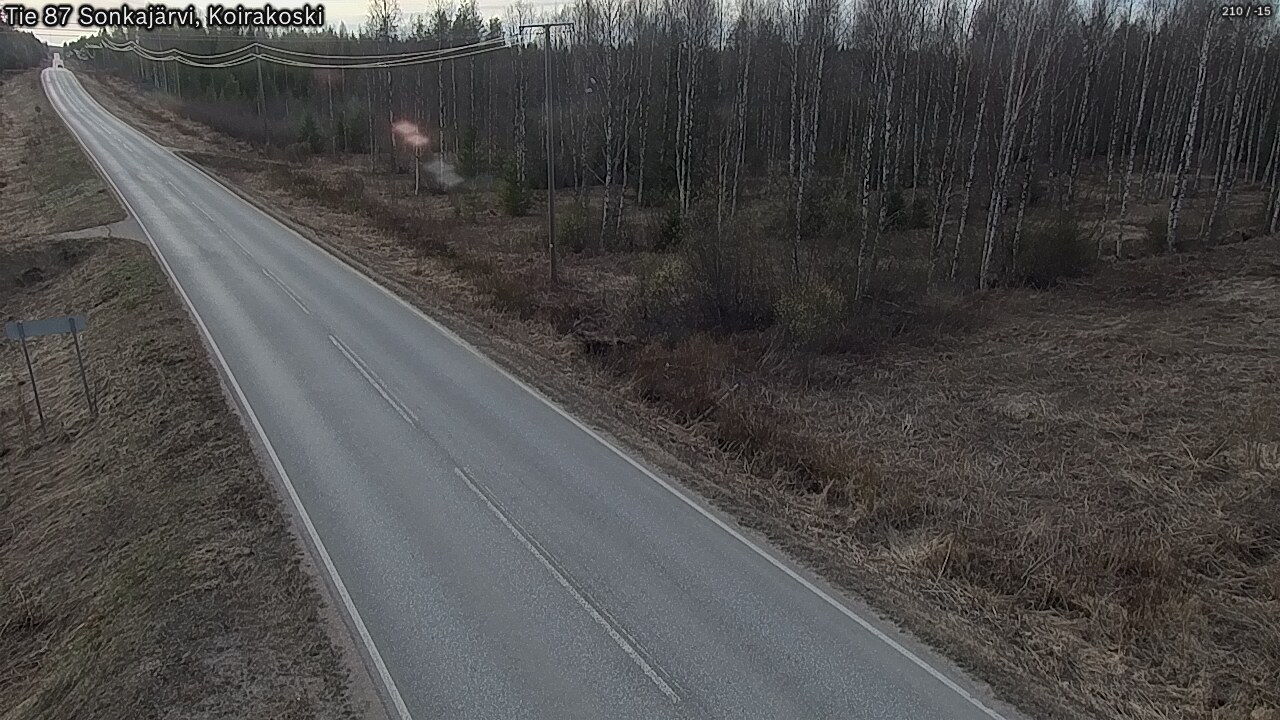 Kelikamerat Kuva Tie 87 Sonkajärvi, Koirako, Sonkajärvi, Pohjois-Savo