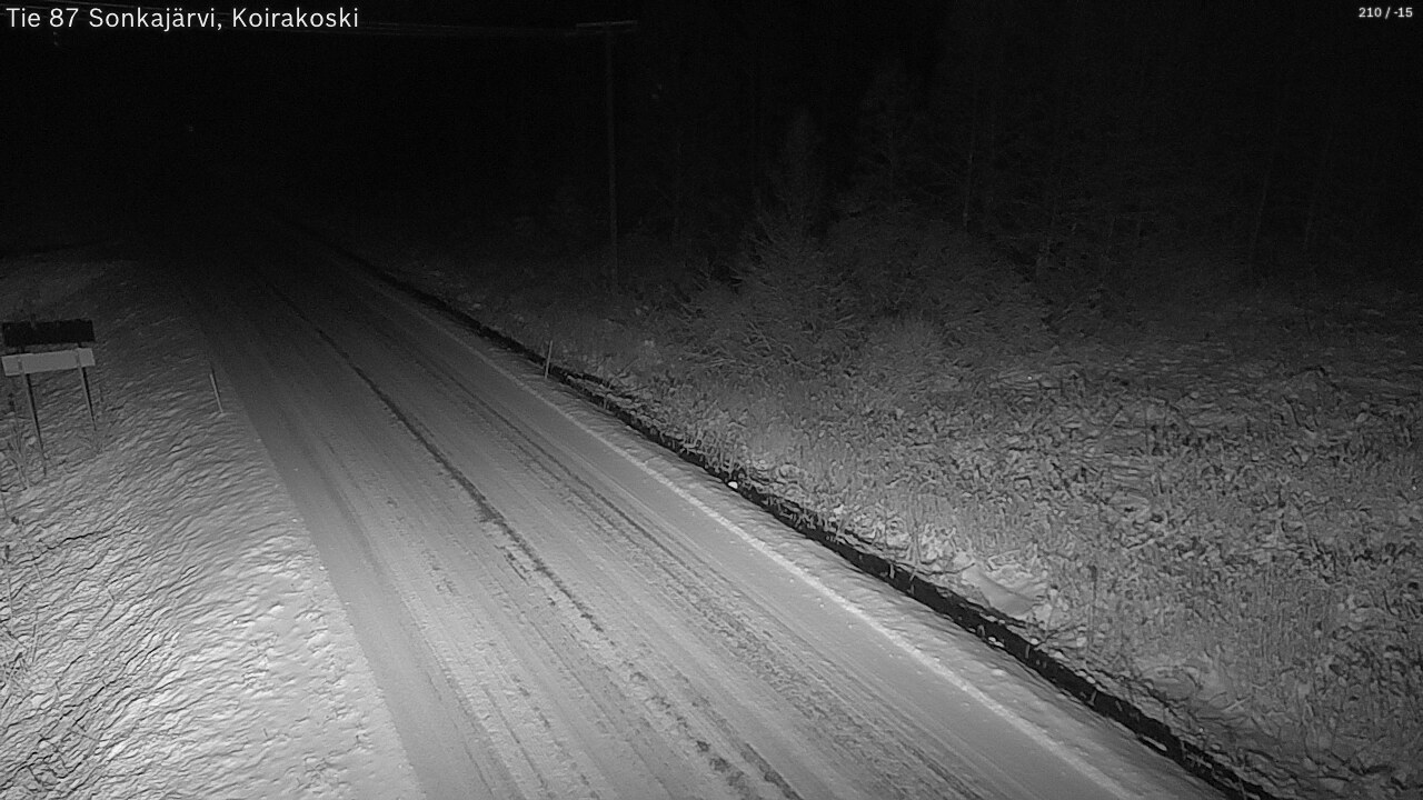 Kelikamerat Kuva Tie 87 Sonkajärvi, Koirako, Sonkajärvi, Pohjois-Savo