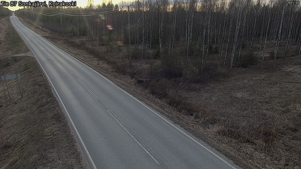 Kelikamerat Kuva Tie 87 Sonkajärvi, Koirako, Sonkajärvi, Pohjois-Savo