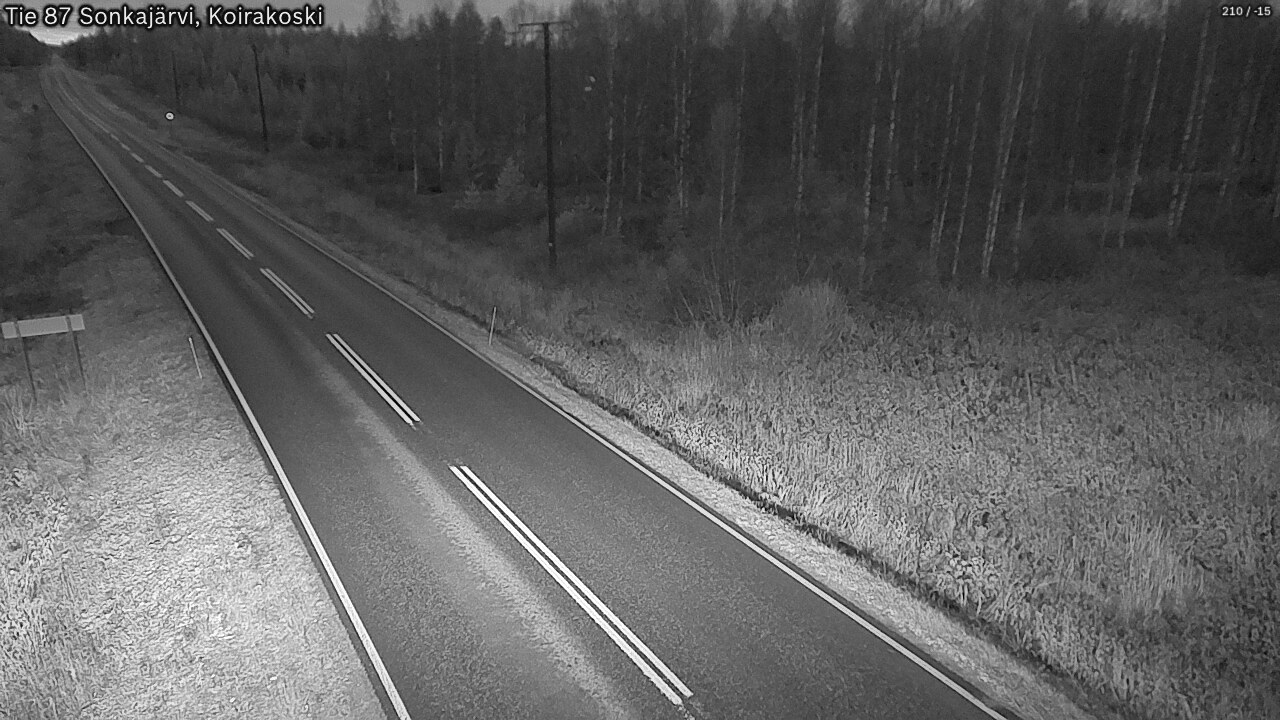 Kelikamerat Kuva Tie 87 Sonkajärvi, Koirako, Sonkajärvi, Pohjois-Savo