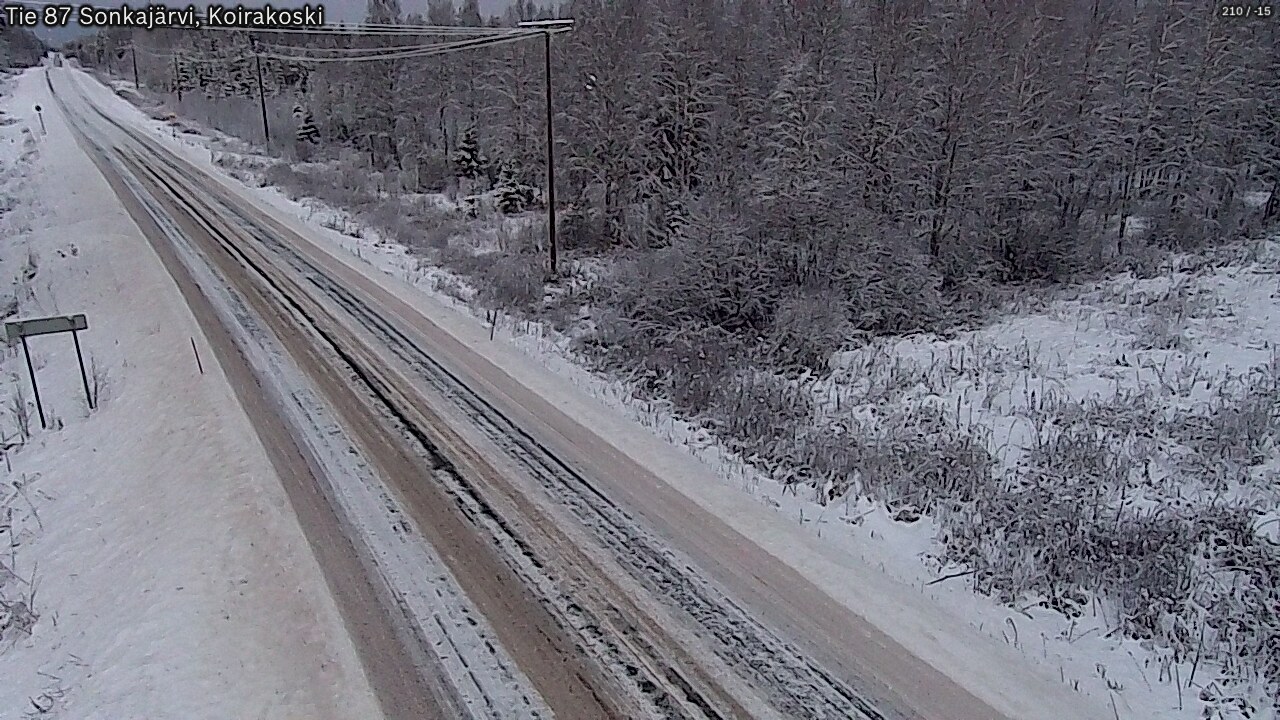Kelikamerat Kuva Tie 87 Sonkajärvi, Koirako, Sonkajärvi, Pohjois-Savo