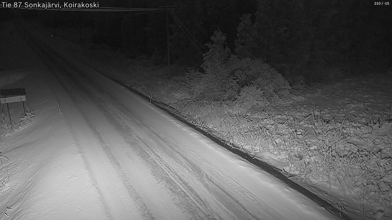 Kelikamerat Kuva Tie 87 Sonkajärvi, Koirako, Sonkajärvi, Pohjois-Savo