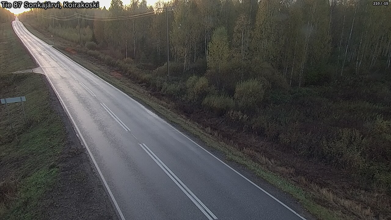Kelikamerat Kuva Tie 87 Sonkajärvi, Koirako, Sonkajärvi, Pohjois-Savo
