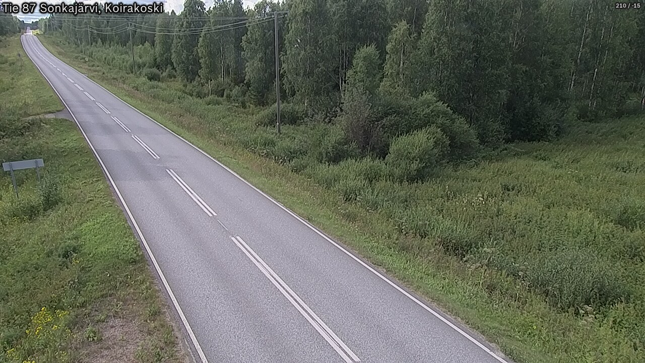 Kelikamerat Kuva Tie 87 Sonkajärvi, Koirako, Sonkajärvi, Pohjois-Savo