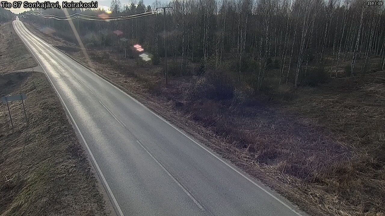 Kelikamerat Kuva Tie 87 Sonkajärvi, Koirako, Sonkajärvi, Pohjois-Savo