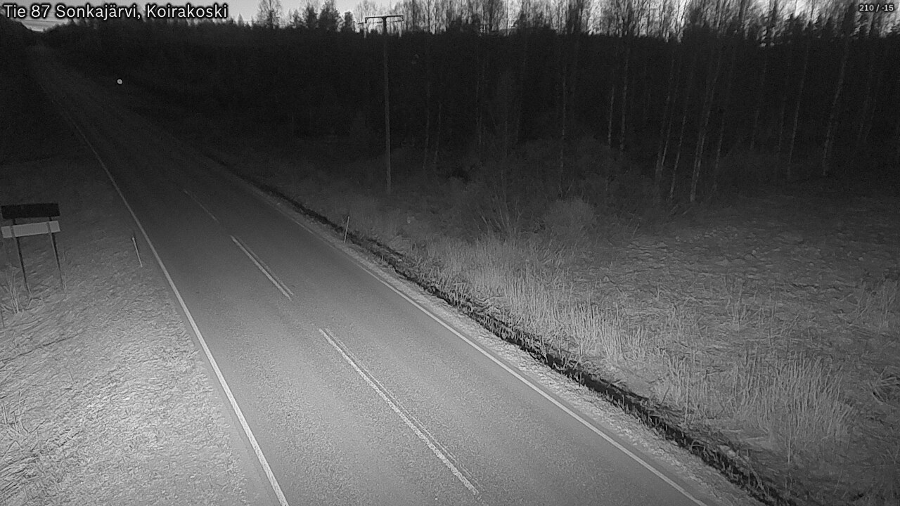 Kelikamerat Kuva Tie 87 Sonkajärvi, Koirako, Sonkajärvi, Pohjois-Savo