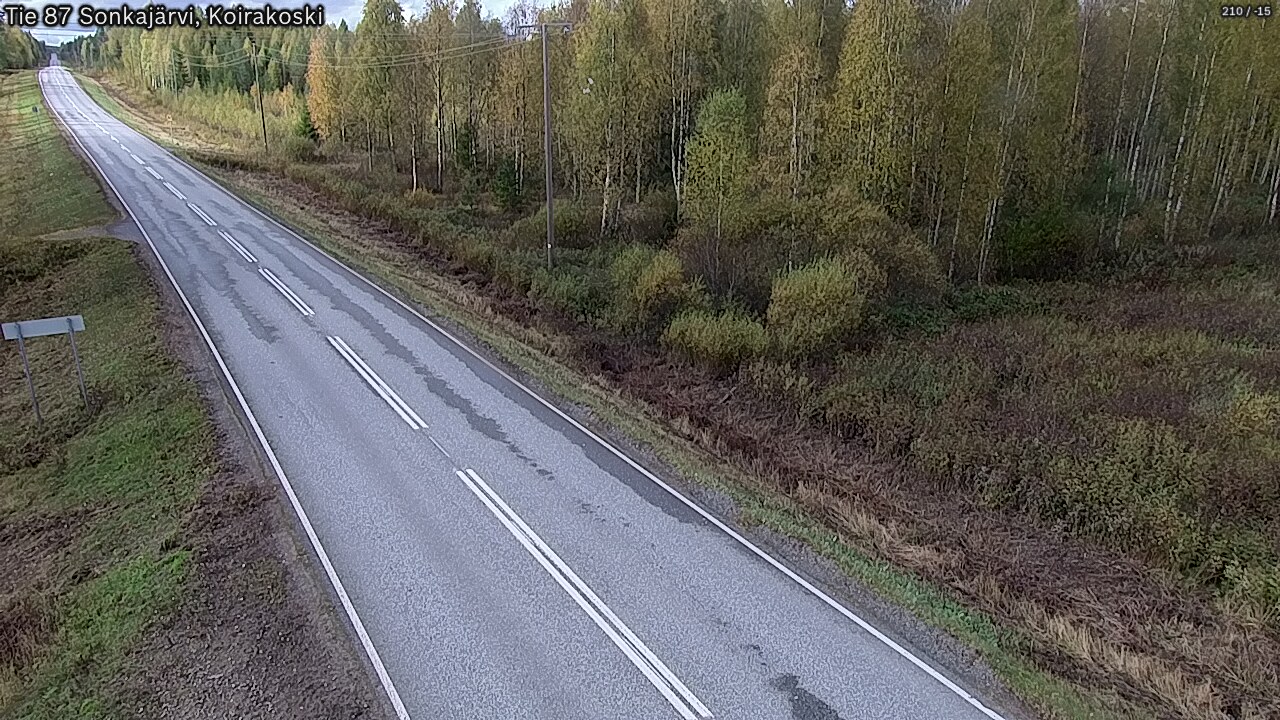 Kelikamerat Kuva Tie 87 Sonkajärvi, Koirako, Sonkajärvi, Pohjois-Savo