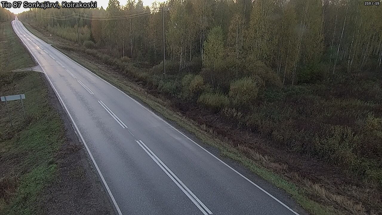 Kelikamerat Kuva Tie 87 Sonkajärvi, Koirako, Sonkajärvi, Pohjois-Savo