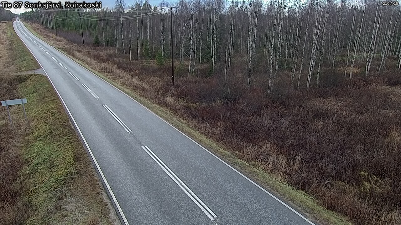 Kelikamerat Kuva Tie 87 Sonkajärvi, Koirako, Sonkajärvi, Pohjois-Savo