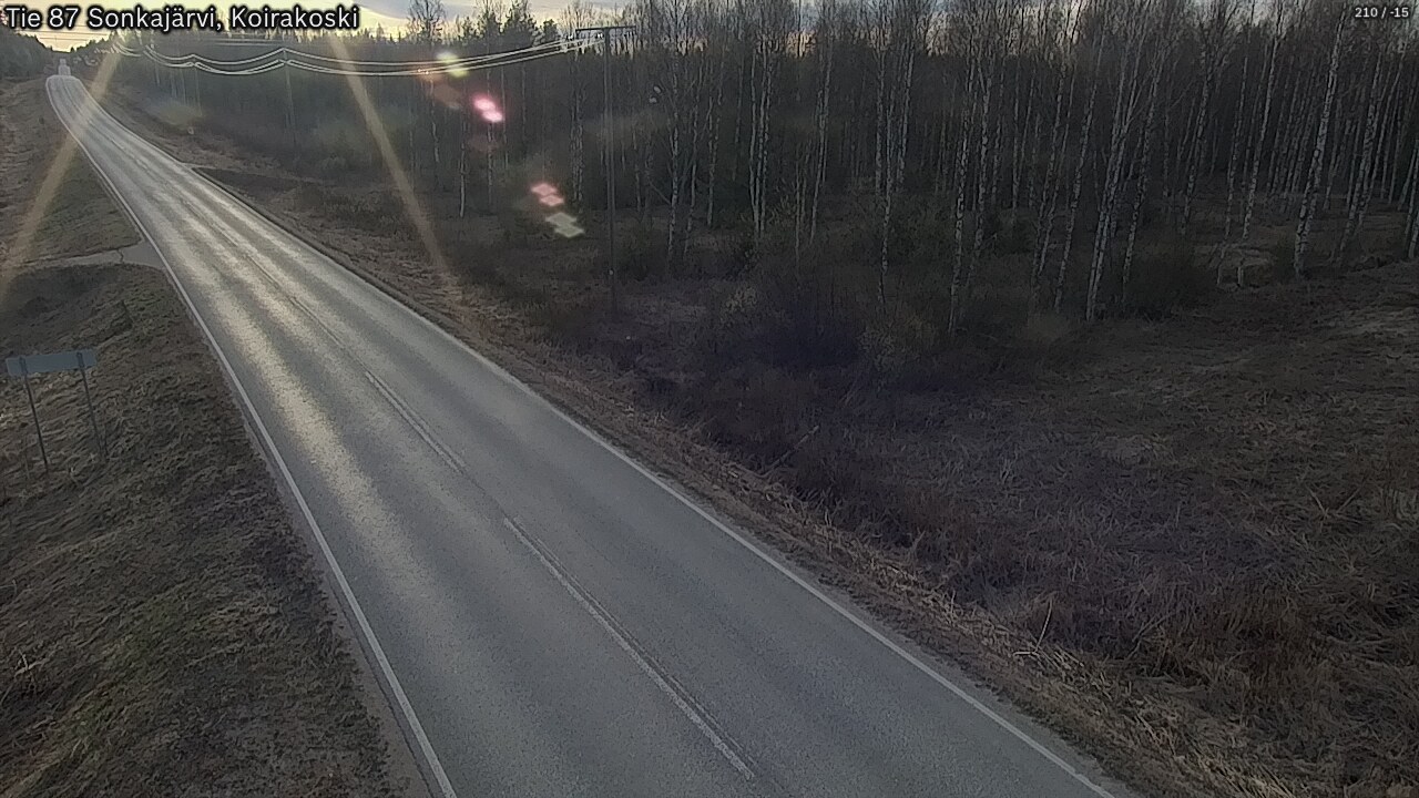Kelikamerat Kuva Tie 87 Sonkajärvi, Koirako, Sonkajärvi, Pohjois-Savo