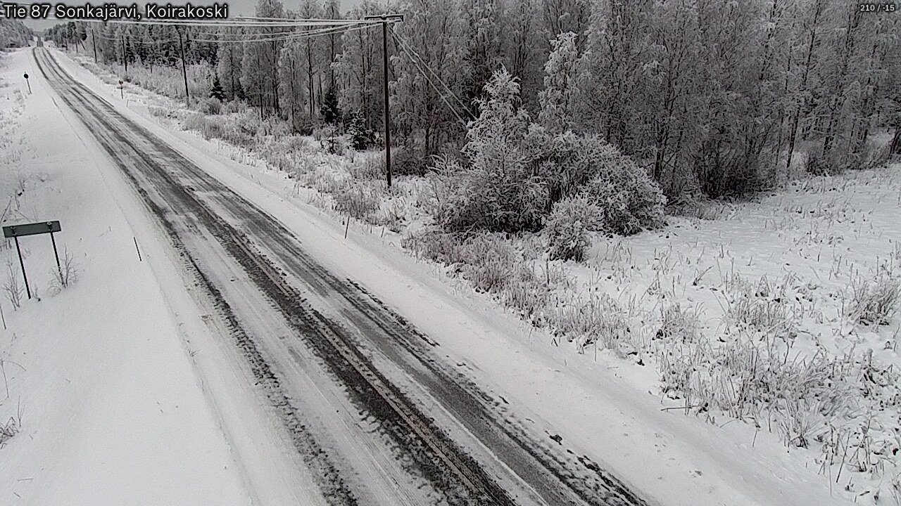 Kelikamerat Kuva Tie 87 Sonkajärvi, Koirako, Sonkajärvi, Pohjois-Savo
