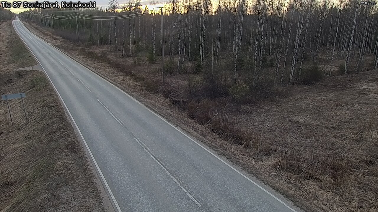 Kelikamerat Kuva Tie 87 Sonkajärvi, Koirako, Sonkajärvi, Pohjois-Savo