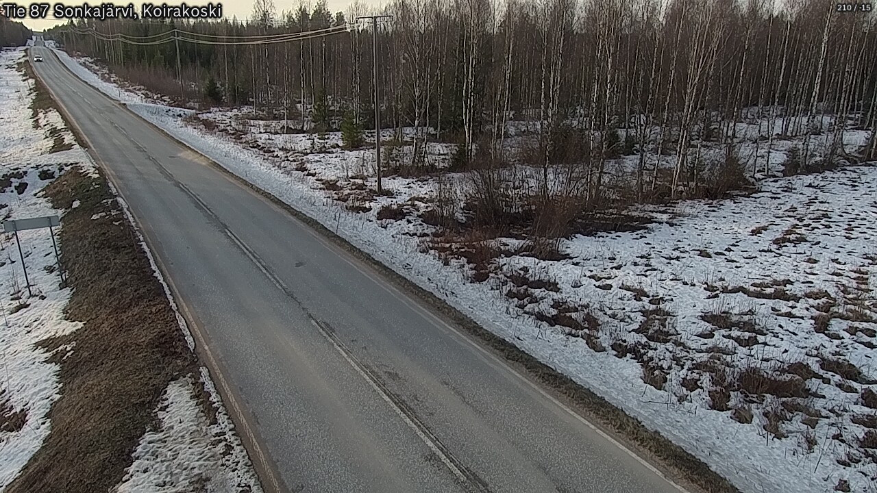 Kelikamerat Kuva Tie 87 Sonkajärvi, Koirako, Sonkajärvi, Pohjois-Savo