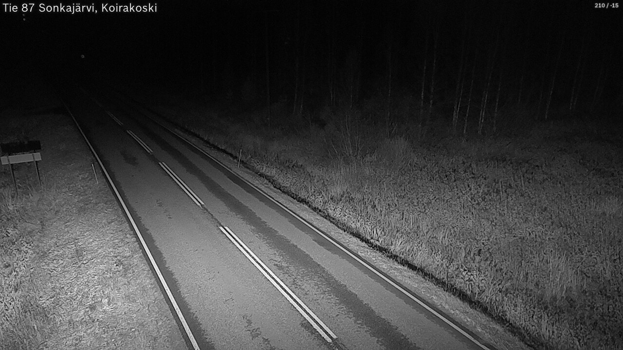 Kelikamerat Kuva Tie 87 Sonkajärvi, Koirako, Sonkajärvi, Pohjois-Savo