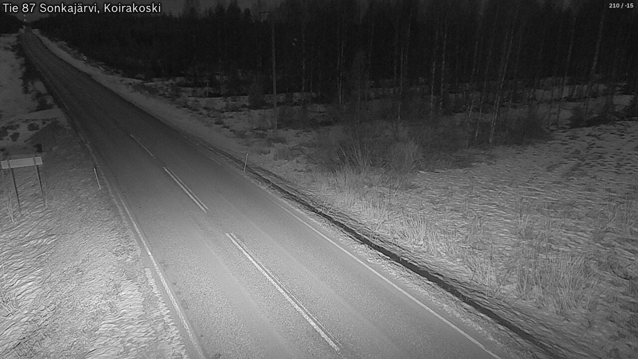 Kelikamerat Kuva Tie 87 Sonkajärvi, Koirako, Sonkajärvi, Pohjois-Savo