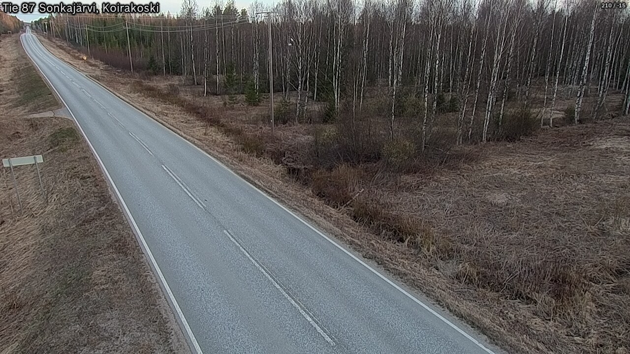 Kelikamerat Kuva Tie 87 Sonkajärvi, Koirako, Sonkajärvi, Pohjois-Savo