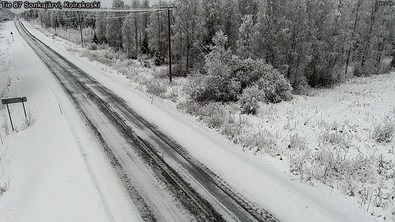 Kelikamerat Kuva Tie 87 Sonkajärvi, Koirako, Sonkajärvi, Pohjois-Savo