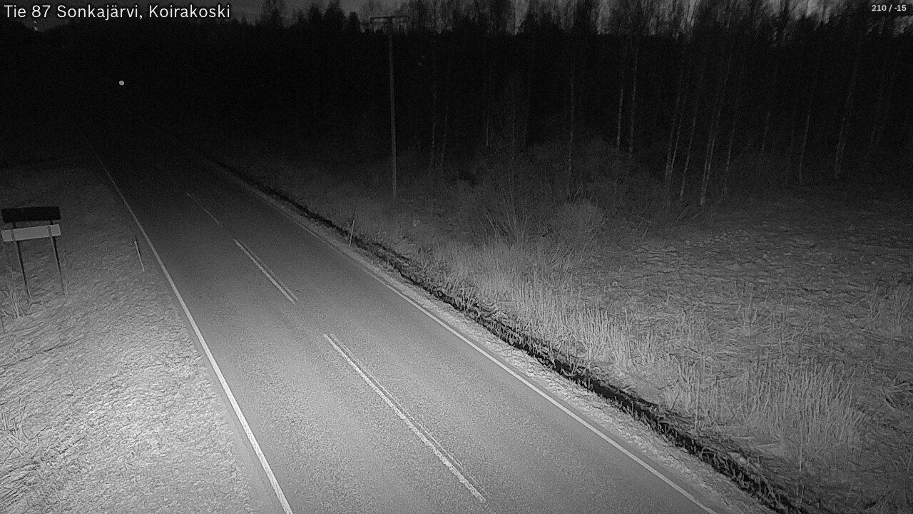Kelikamerat Kuva Tie 87 Sonkajärvi, Koirako, Sonkajärvi, Pohjois-Savo