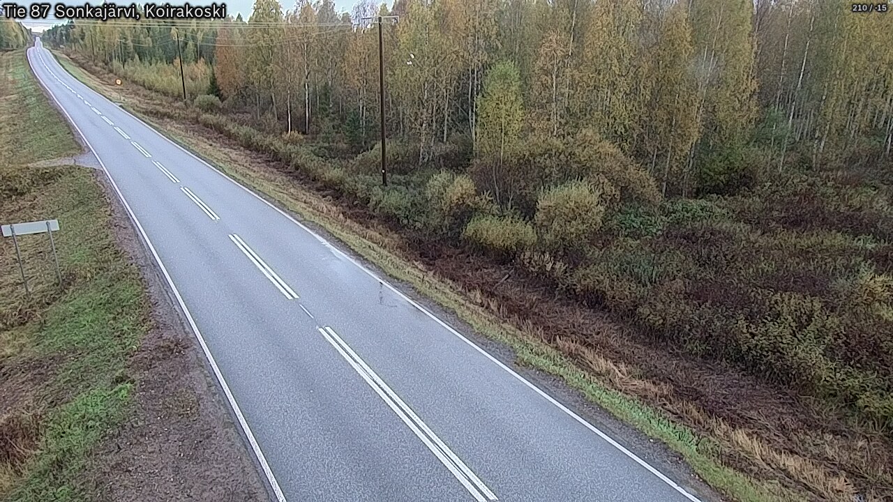 Kelikamerat Kuva Tie 87 Sonkajärvi, Koirako, Sonkajärvi, Pohjois-Savo