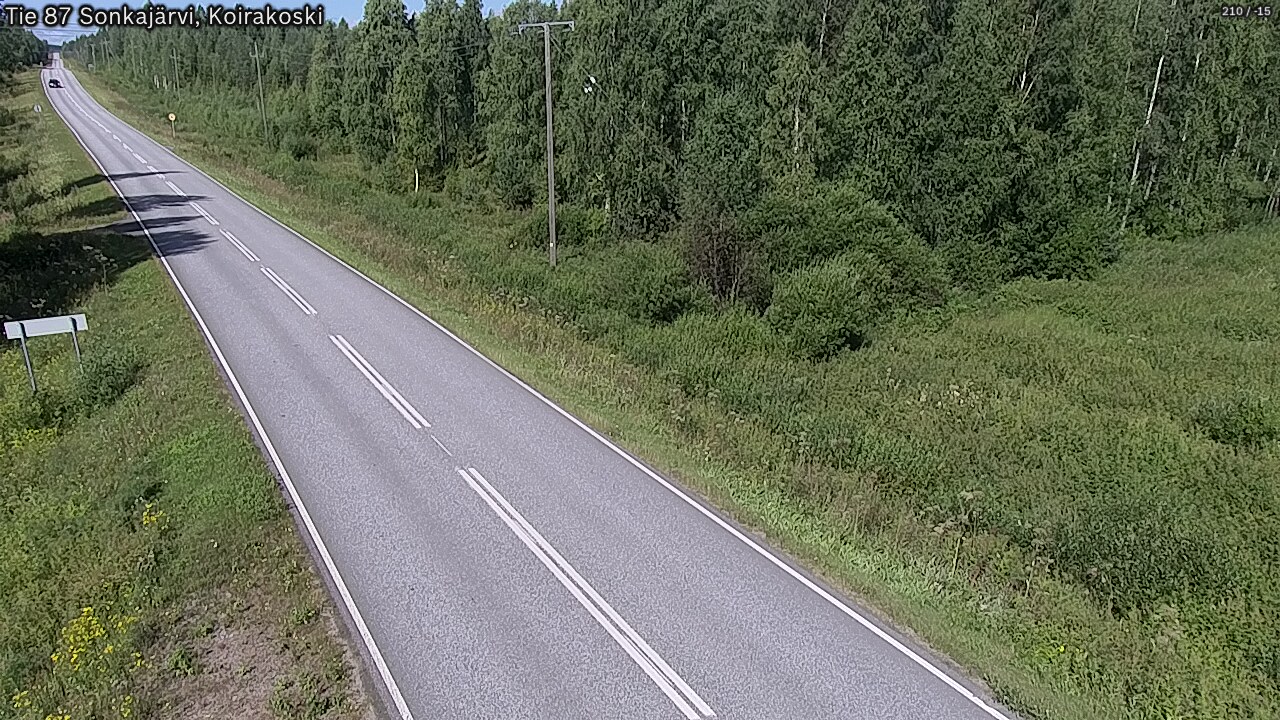 Kelikamerat Kuva Tie 87 Sonkajärvi, Koirako, Sonkajärvi, Pohjois-Savo