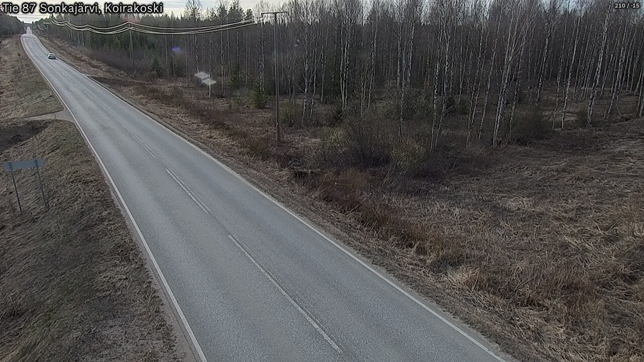 Kelikamerat Kuva Tie 87 Sonkajärvi, Koirako, Sonkajärvi, Pohjois-Savo