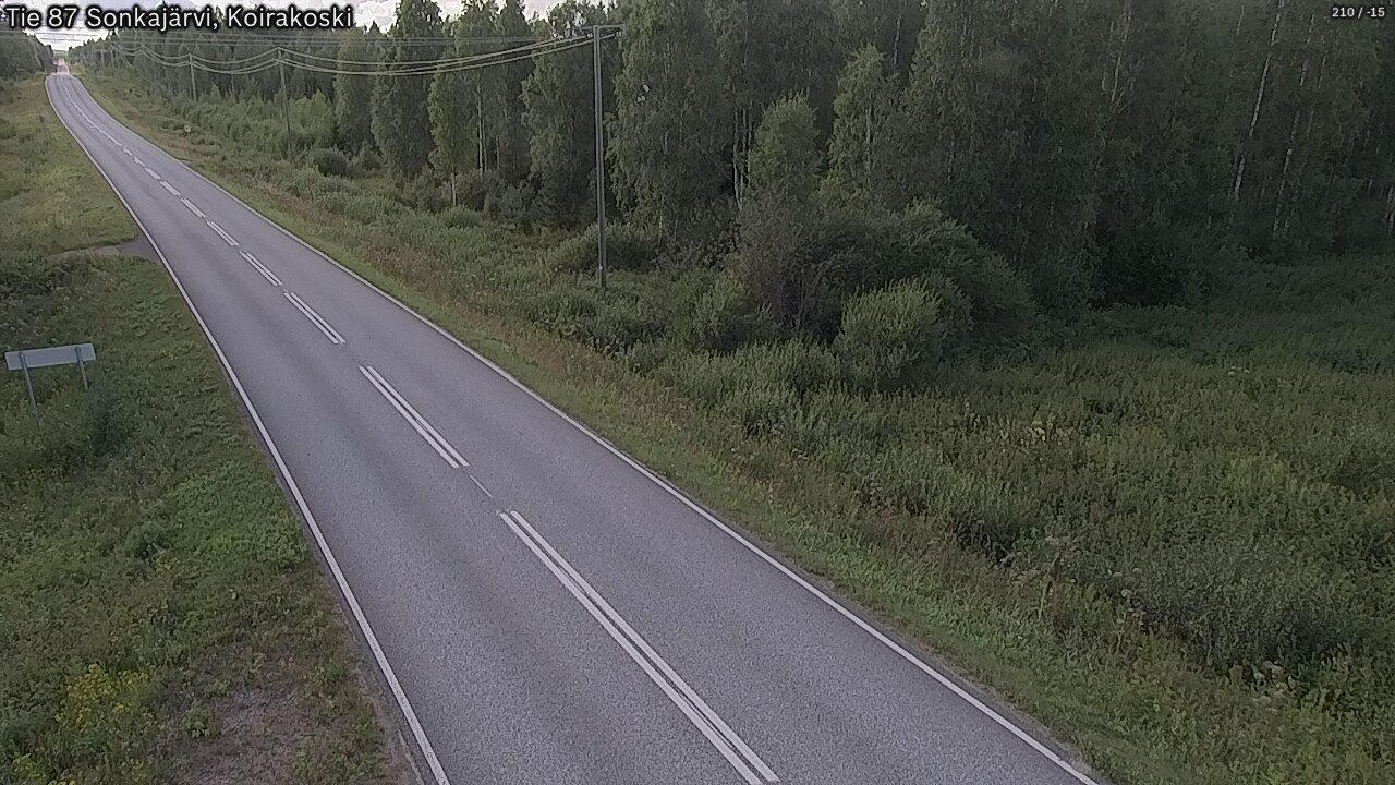 Kelikamerat Kuva Tie 87 Sonkajärvi, Koirako, Sonkajärvi, Pohjois-Savo