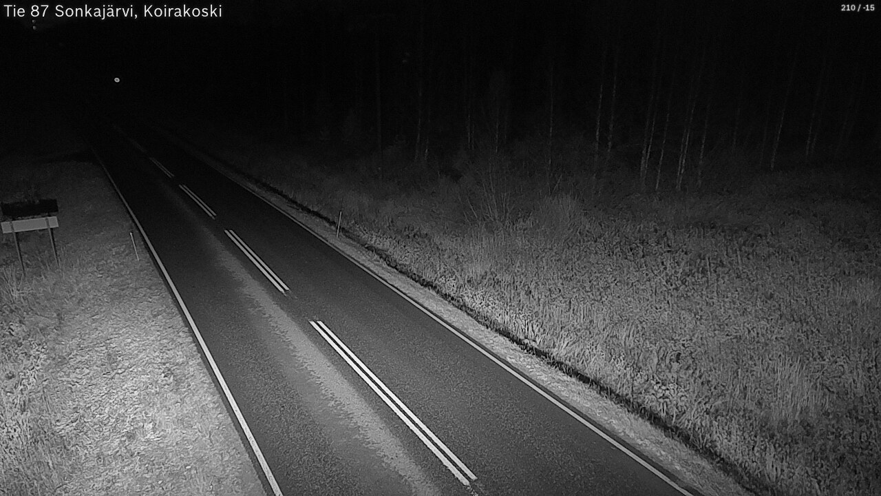 Kelikamerat Kuva Tie 87 Sonkajärvi, Koirako, Sonkajärvi, Pohjois-Savo