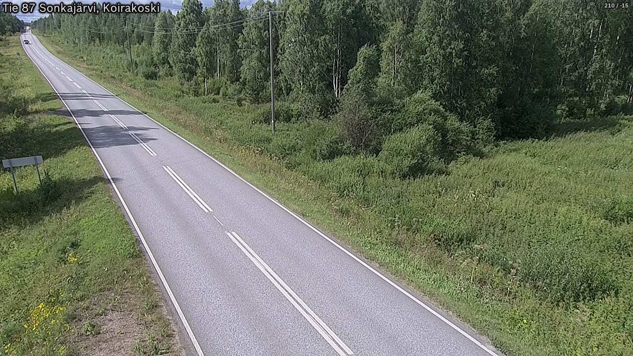 Kelikamerat Kuva Tie 87 Sonkajärvi, Koirako, Sonkajärvi, Pohjois-Savo