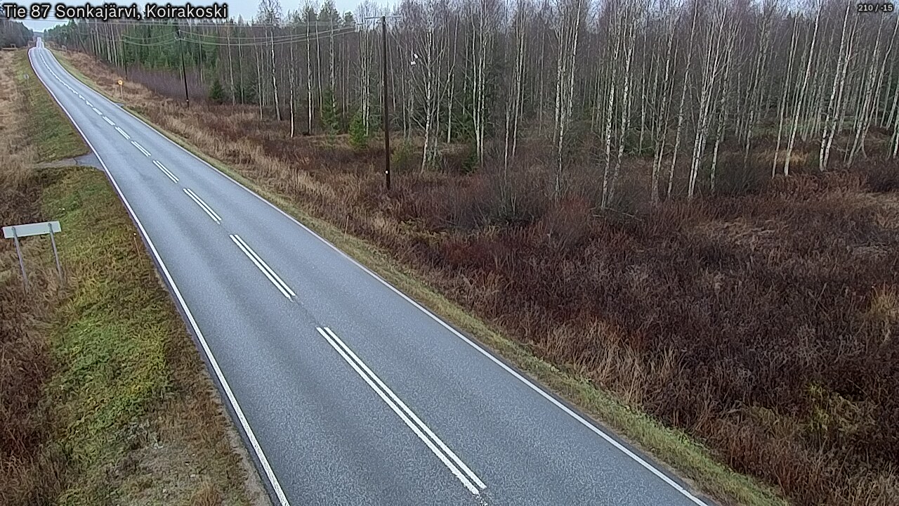 Kelikamerat Kuva Tie 87 Sonkajärvi, Koirako, Sonkajärvi, Pohjois-Savo