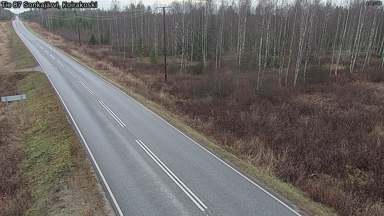 Kelikamerat Kuva Tie 87 Sonkajärvi, Koirako, Sonkajärvi, Pohjois-Savo