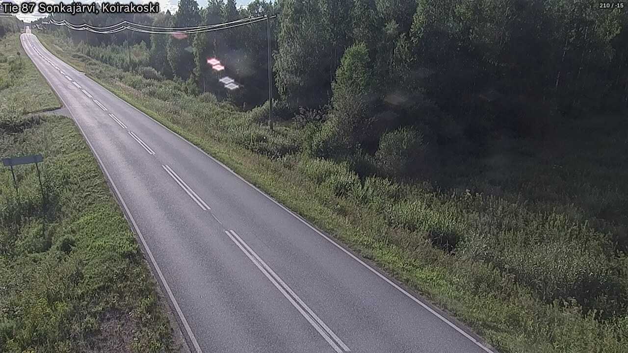Kelikamerat Kuva Tie 87 Sonkajärvi, Koirako, Sonkajärvi, Pohjois-Savo