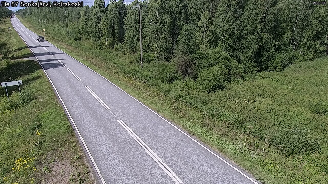 Kelikamerat Kuva Tie 87 Sonkajärvi, Koirako, Sonkajärvi, Pohjois-Savo