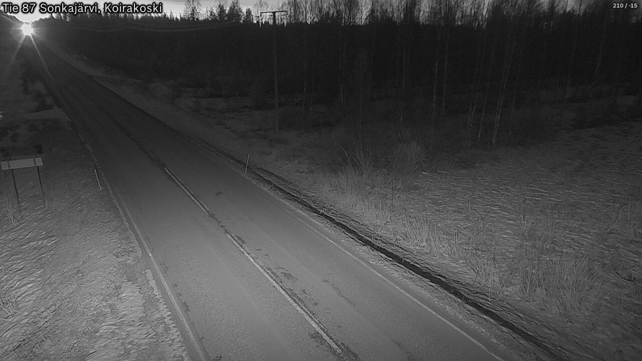 Kelikamerat Kuva Tie 87 Sonkajärvi, Koirako, Sonkajärvi, Pohjois-Savo