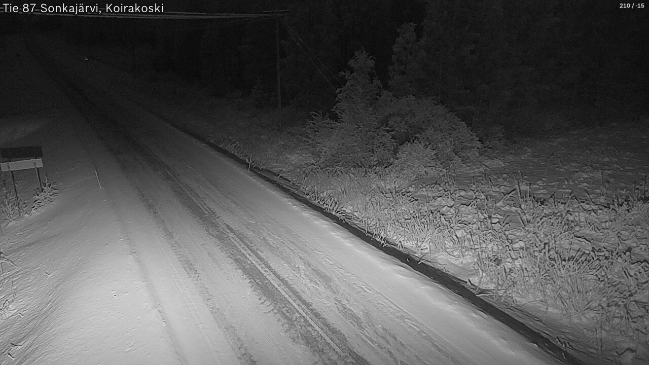 Kelikamerat Kuva Tie 87 Sonkajärvi, Koirako, Sonkajärvi, Pohjois-Savo