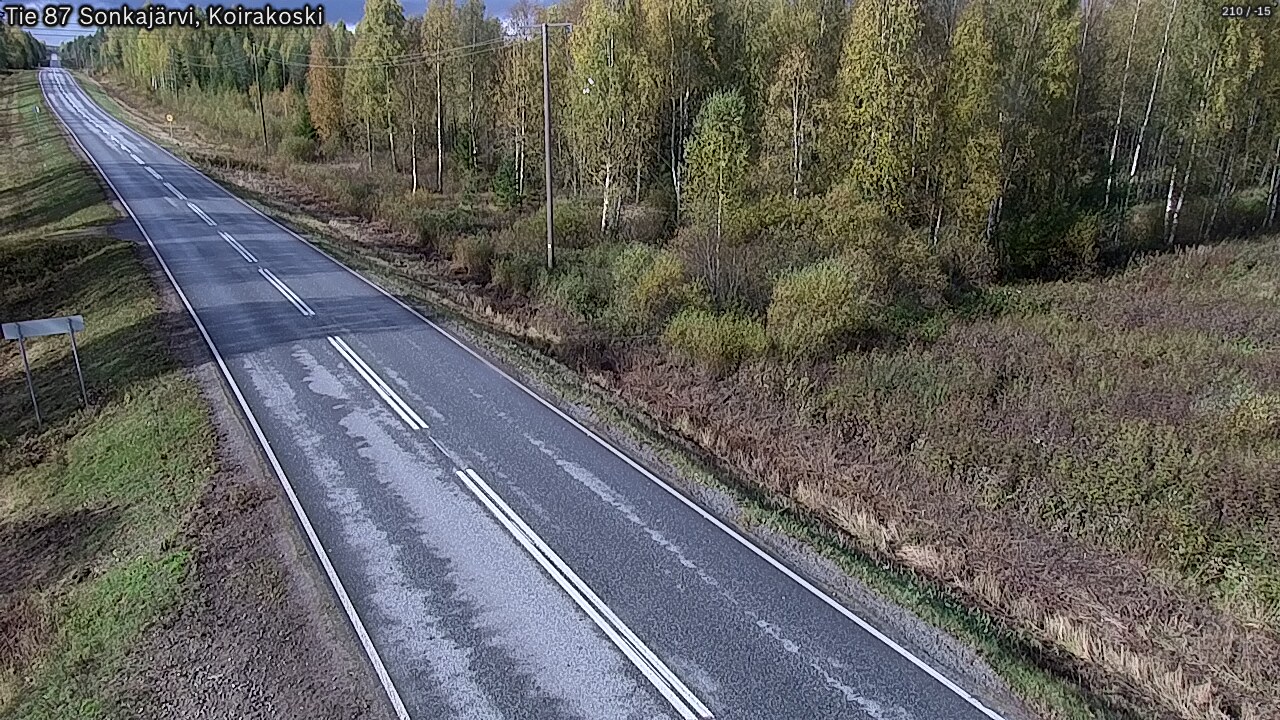 Kelikamerat Kuva Tie 87 Sonkajärvi, Koirako, Sonkajärvi, Pohjois-Savo