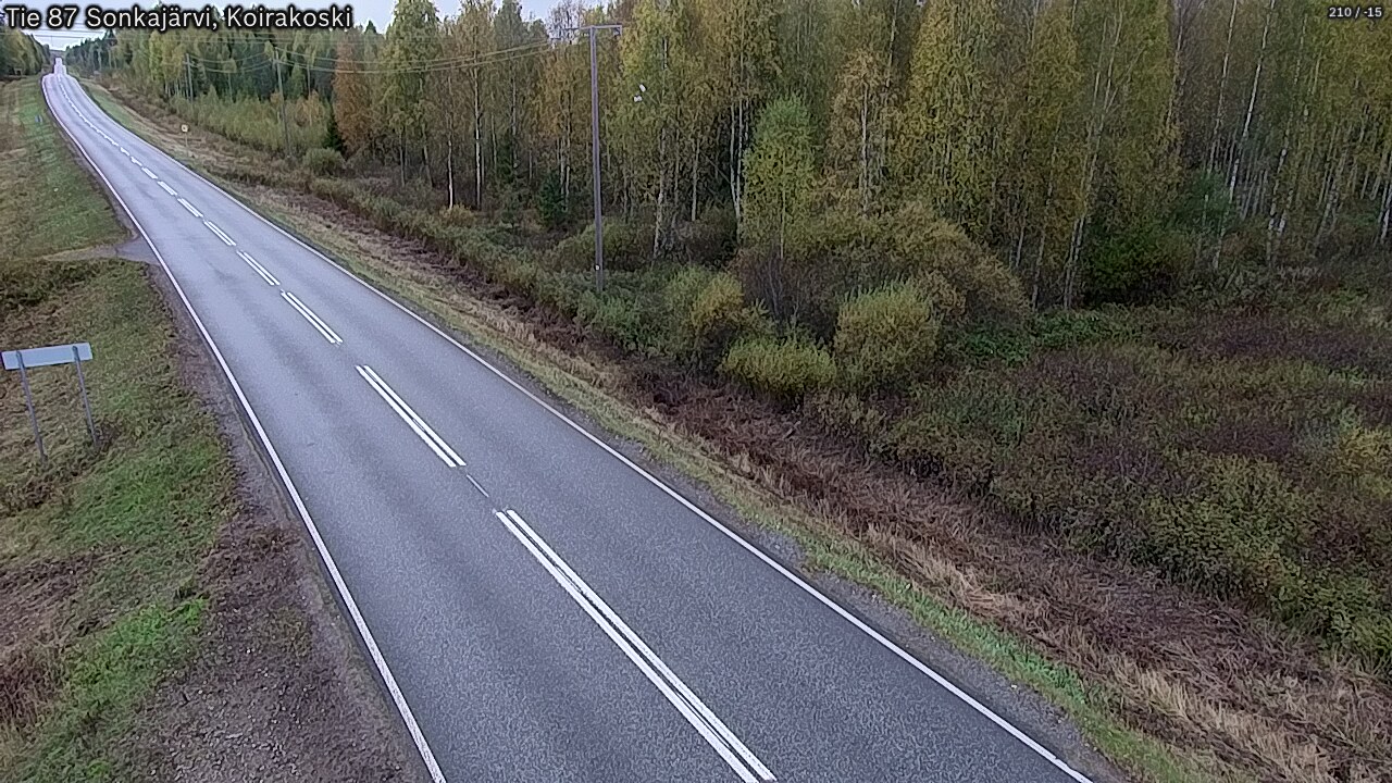 Kelikamerat Kuva Tie 87 Sonkajärvi, Koirako, Sonkajärvi, Pohjois-Savo