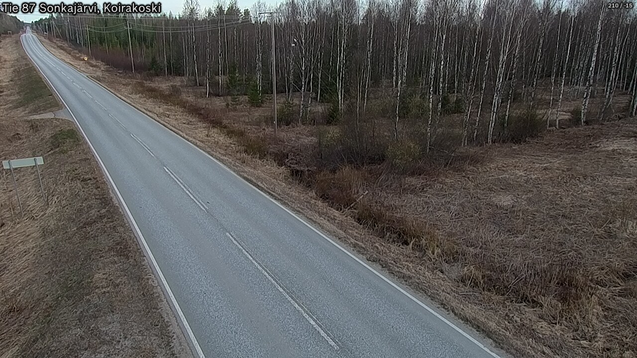 Kelikamerat Kuva Tie 87 Sonkajärvi, Koirako, Sonkajärvi, Pohjois-Savo