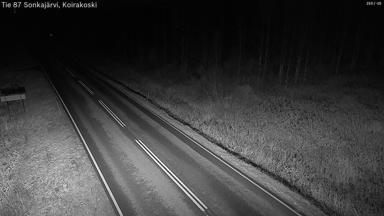 Kelikamerat Kuva Tie 87 Sonkajärvi, Koirako, Sonkajärvi, Pohjois-Savo