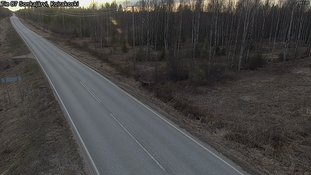 Kelikamerat Kuva Tie 87 Sonkajärvi, Koirako, Sonkajärvi, Pohjois-Savo