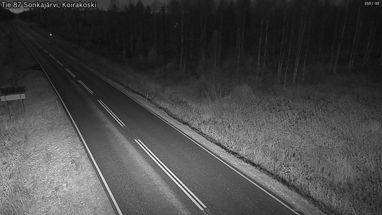 Kelikamerat Kuva Tie 87 Sonkajärvi, Koirako, Sonkajärvi, Pohjois-Savo