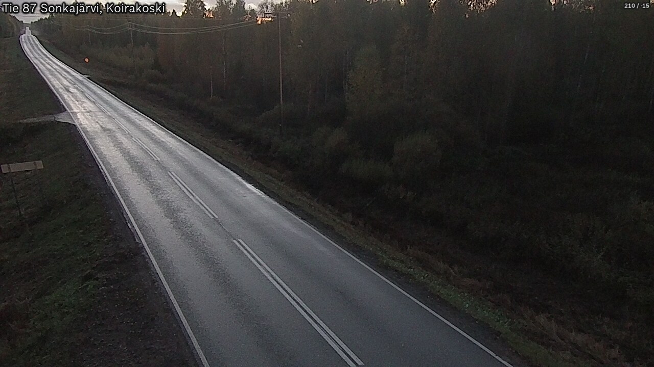Kelikamerat Kuva Tie 87 Sonkajärvi, Koirako, Sonkajärvi, Pohjois-Savo