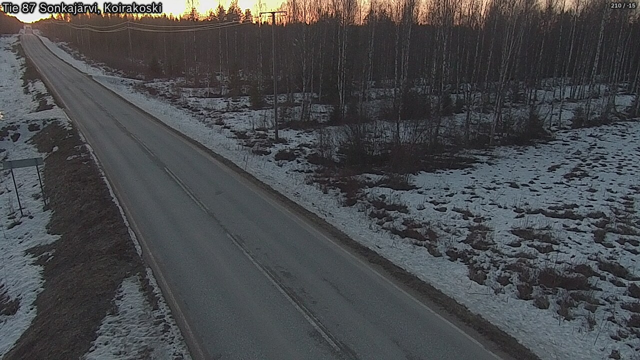 Kelikamerat Kuva Tie 87 Sonkajärvi, Koirako, Sonkajärvi, Pohjois-Savo