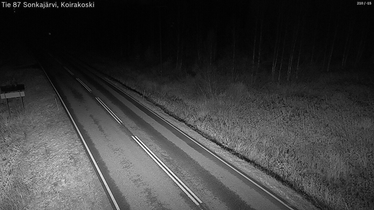 Kelikamerat Kuva Tie 87 Sonkajärvi, Koirako, Sonkajärvi, Pohjois-Savo