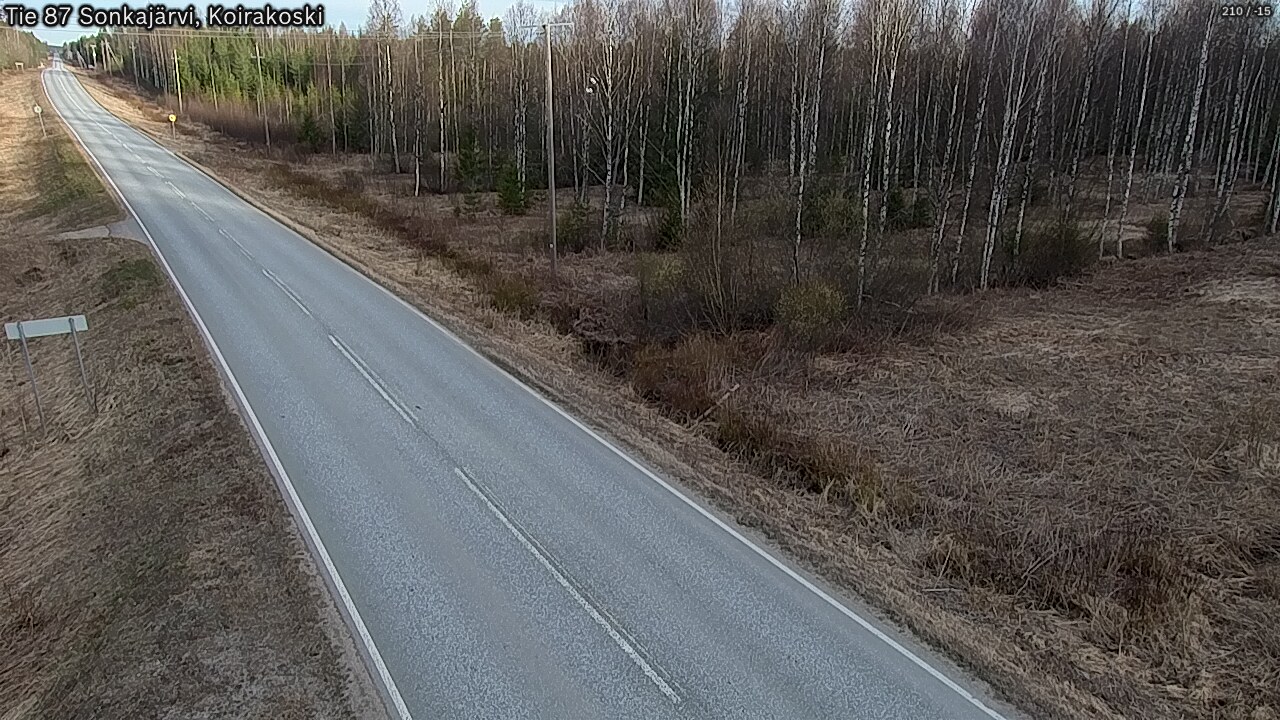 Kelikamerat Kuva Tie 87 Sonkajärvi, Koirako, Sonkajärvi, Pohjois-Savo