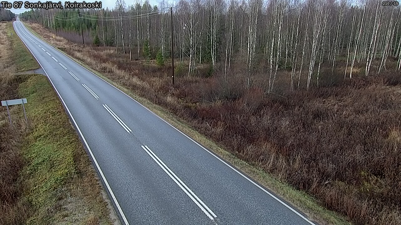 Kelikamerat Kuva Tie 87 Sonkajärvi, Koirako, Sonkajärvi, Pohjois-Savo