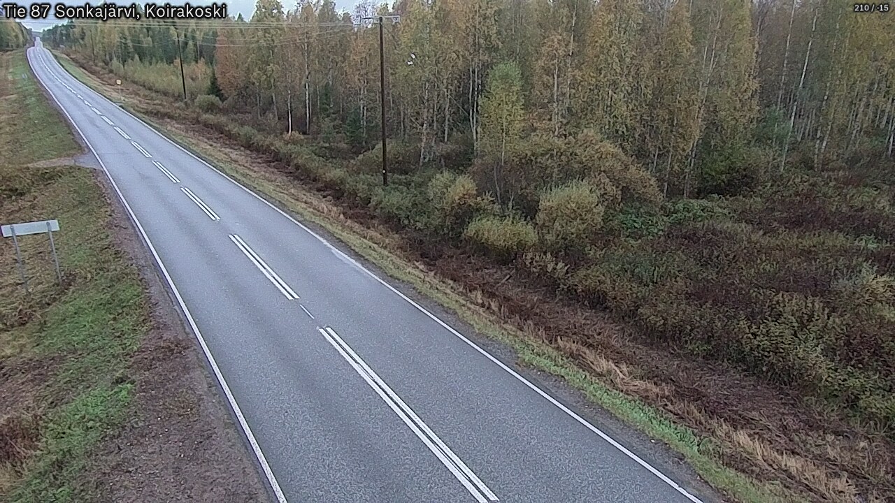 Kelikamerat Kuva Tie 87 Sonkajärvi, Koirako, Sonkajärvi, Pohjois-Savo