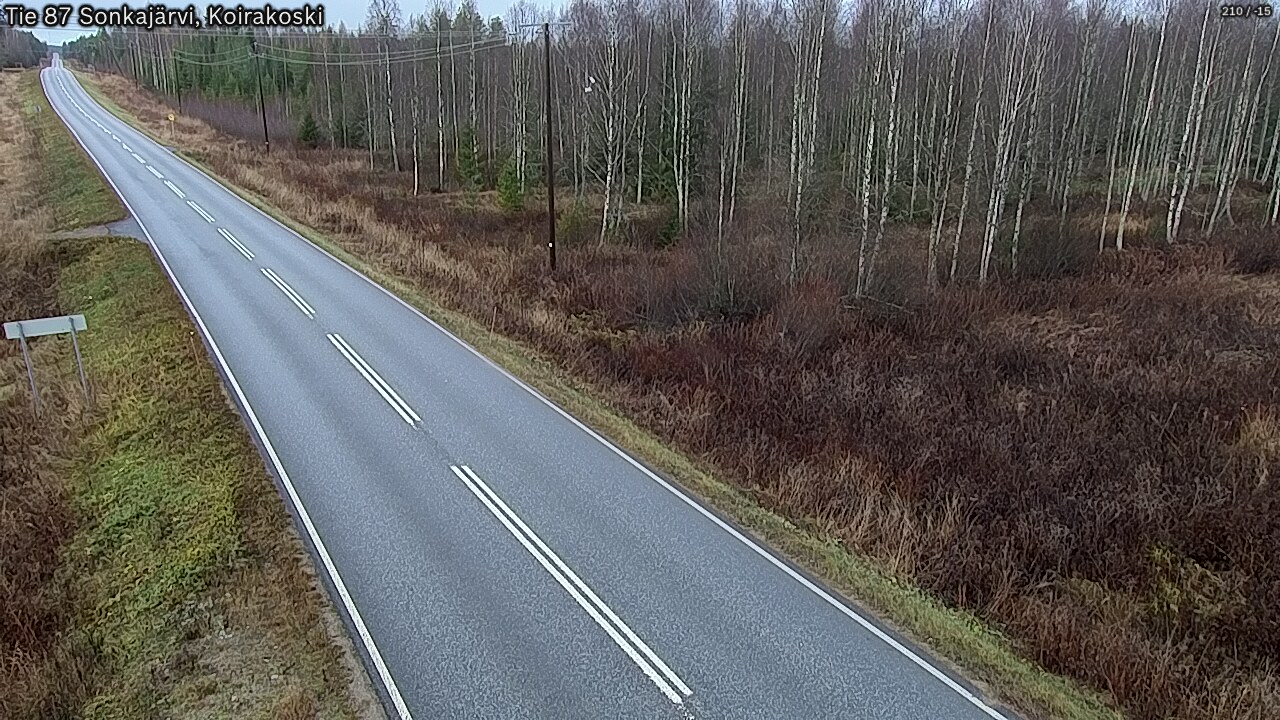 Kelikamerat Kuva Tie 87 Sonkajärvi, Koirako, Sonkajärvi, Pohjois-Savo